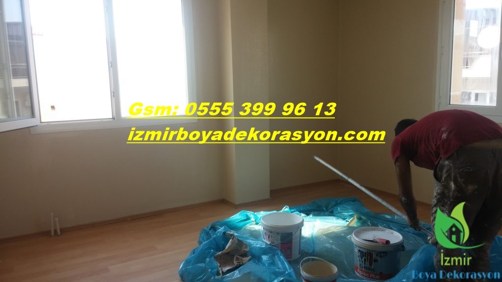 Boyacı Ustası İzmir Alçı Sıva Asma Tavan Kartonpiyer Boya İşleri