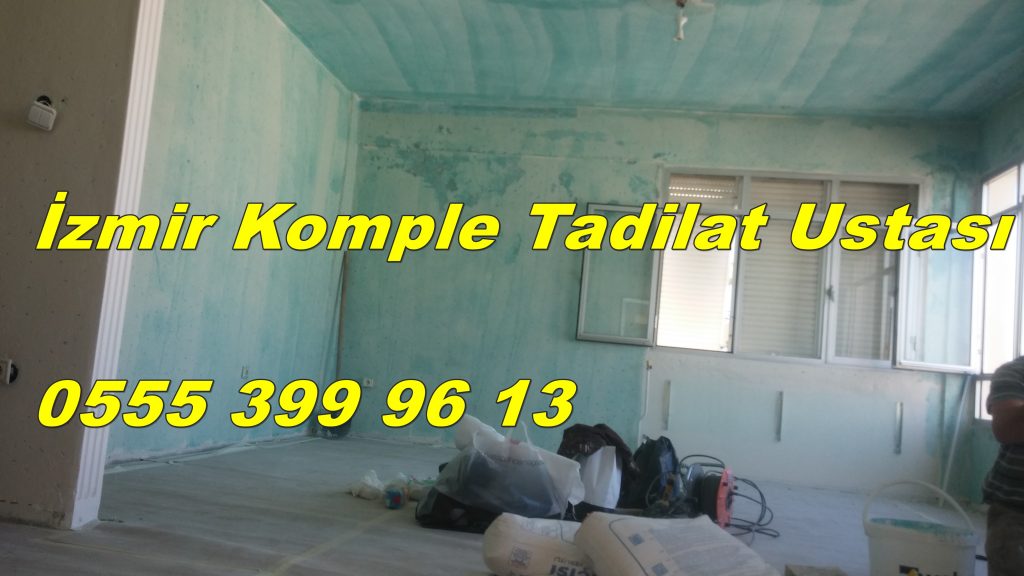Boyacı Ustası İzmir Alçı Sıva Asma Tavan Kartonpiyer Boya İşleri