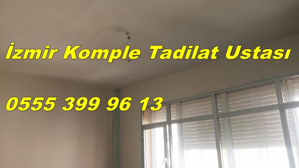 Boyacı Ustası İzmir Alçı Sıva Asma Tavan Kartonpiyer Boya İşleri