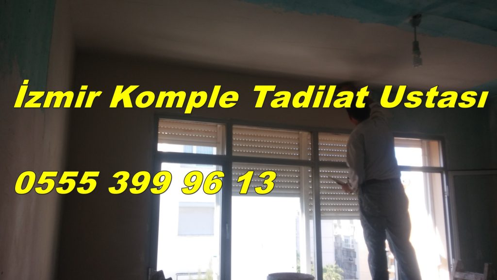 Boyacı Ustası İzmir Alçı Sıva Asma Tavan Kartonpiyer Boya İşleri