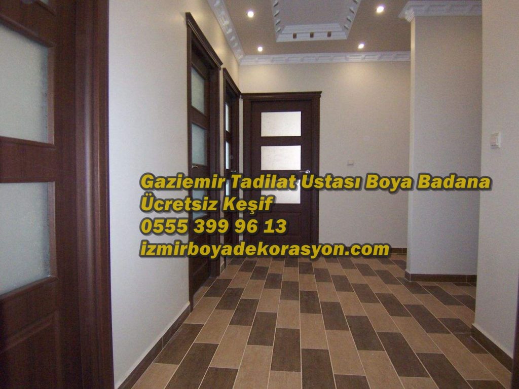 Boyacı Ustası İzmir Alçı Sıva Asma Tavan Kartonpiyer Boya İşleri