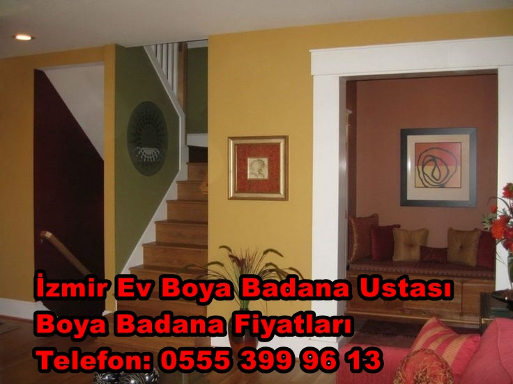 Boyacı Ustası İzmir Alçı Sıva Asma Tavan Kartonpiyer Boya İşleri