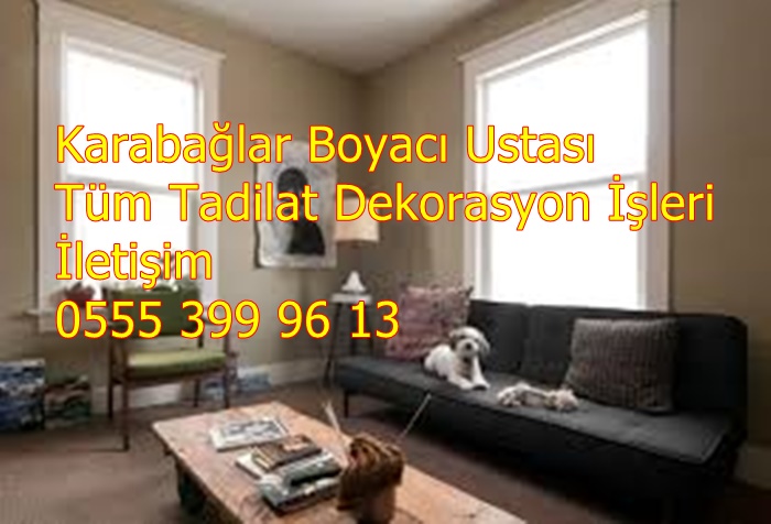 Boyacı Ustası İzmir Alçı Sıva Asma Tavan Kartonpiyer Boya İşleri