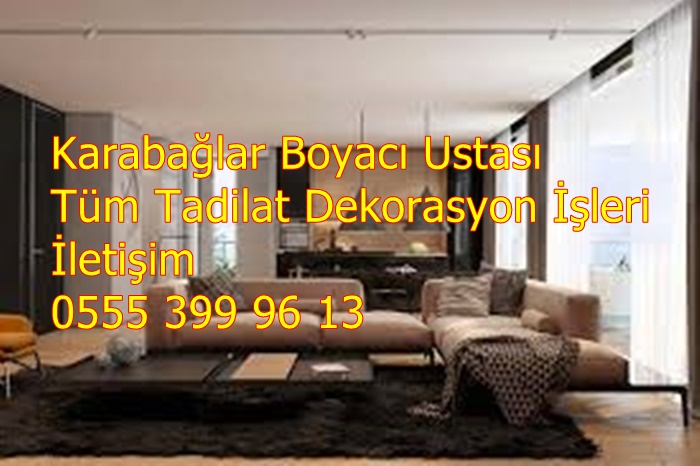 Boyacı Ustası İzmir Alçı Sıva Asma Tavan Kartonpiyer Boya İşleri