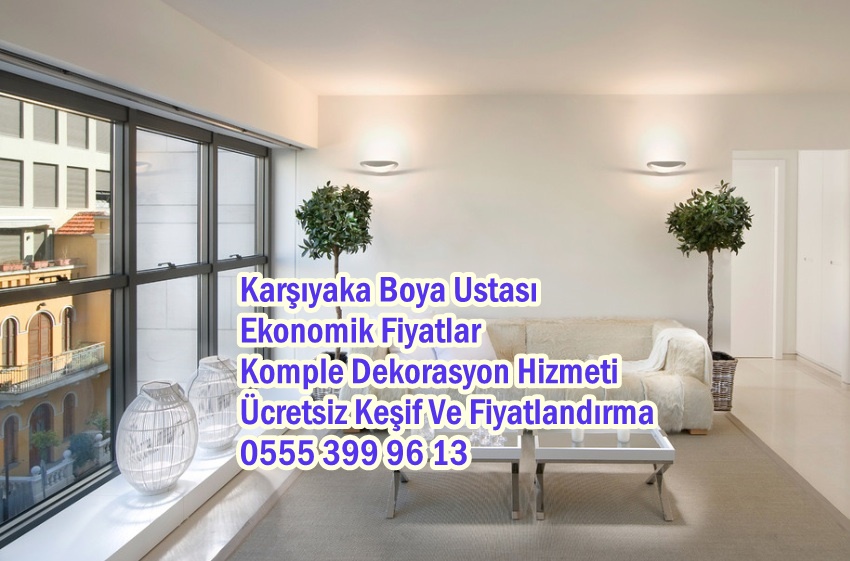 Boyacı Ustası İzmir Alçı Sıva Asma Tavan Kartonpiyer Boya İşleri