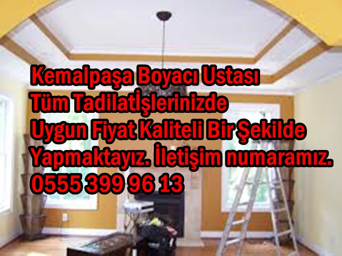 Boyacı Ustası İzmir Alçı Sıva Asma Tavan Kartonpiyer Boya İşleri