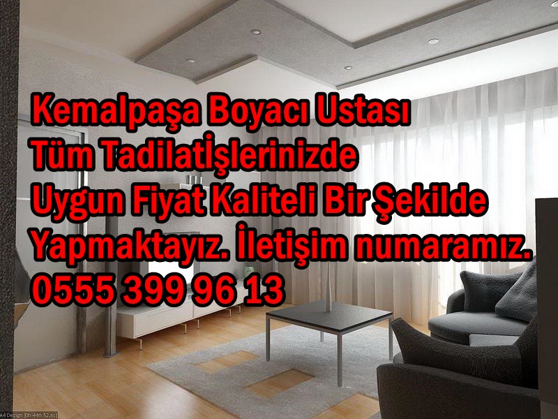 Boyacı Ustası İzmir Alçı Sıva Asma Tavan Kartonpiyer Boya İşleri