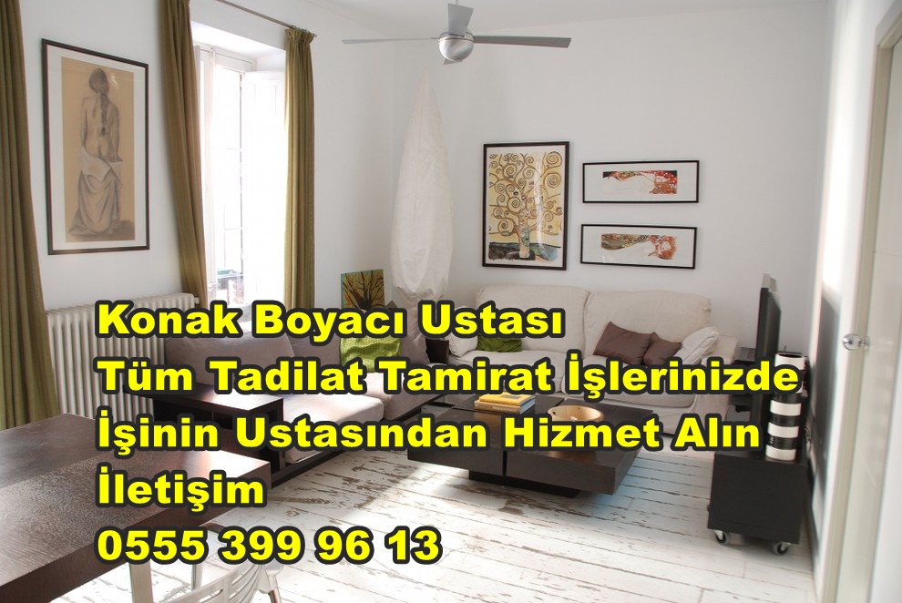 Boyacı Ustası İzmir Alçı Sıva Asma Tavan Kartonpiyer Boya İşleri