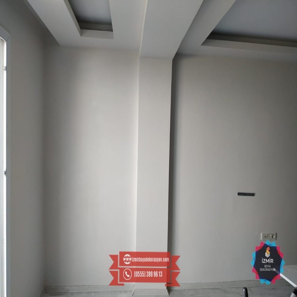 Boyacı Ustası İzmir Alçı Sıva Asma Tavan Kartonpiyer Boya İşleri