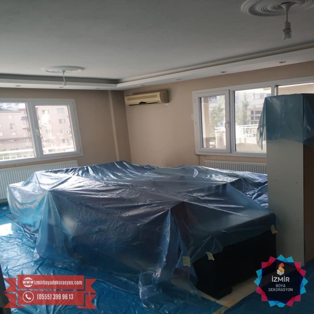 Boyacı Ustası İzmir Alçı Sıva Asma Tavan Kartonpiyer Boya İşleri