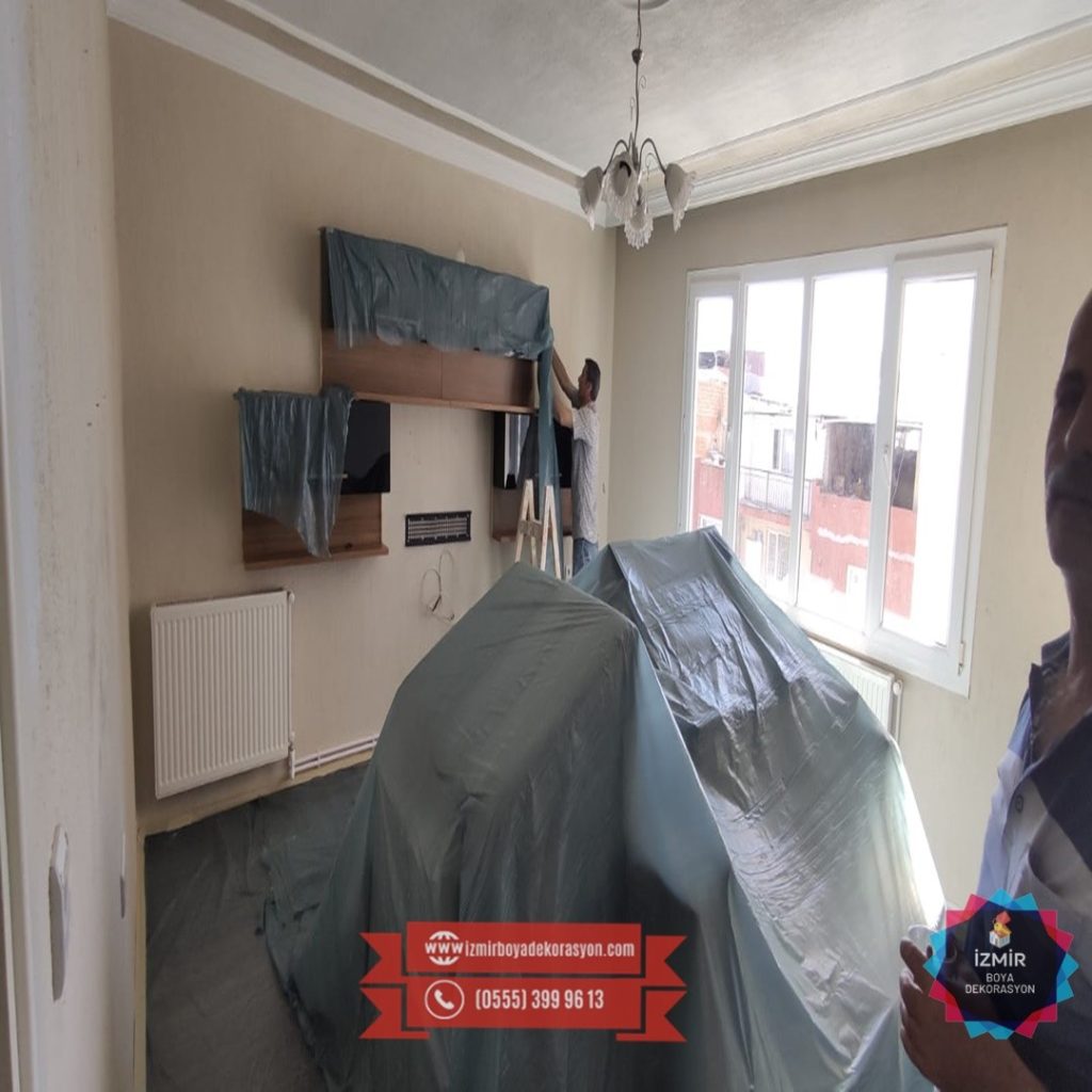 Boyacı Ustası İzmir Alçı Sıva Asma Tavan Kartonpiyer Boya İşleri
