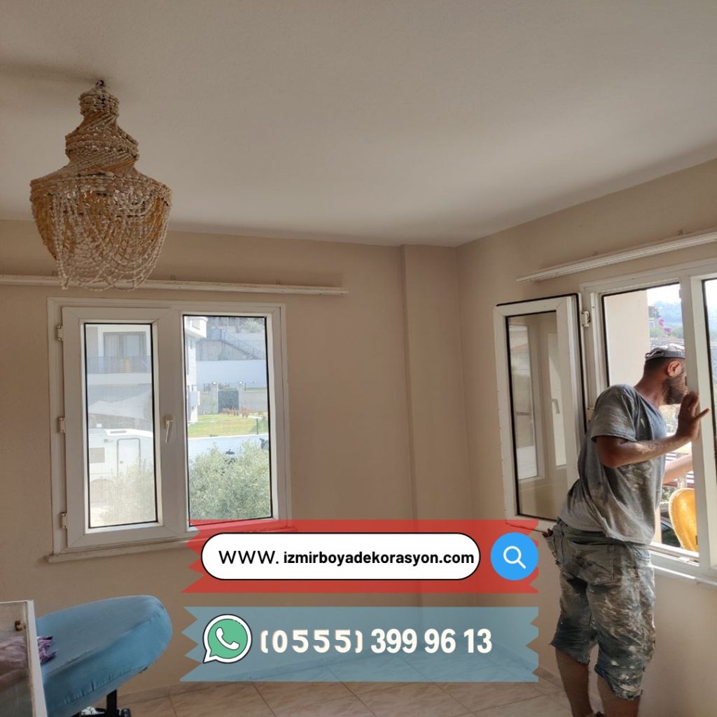Boyacı Ustası İzmir Alçı Sıva Asma Tavan Kartonpiyer Boya İşleri