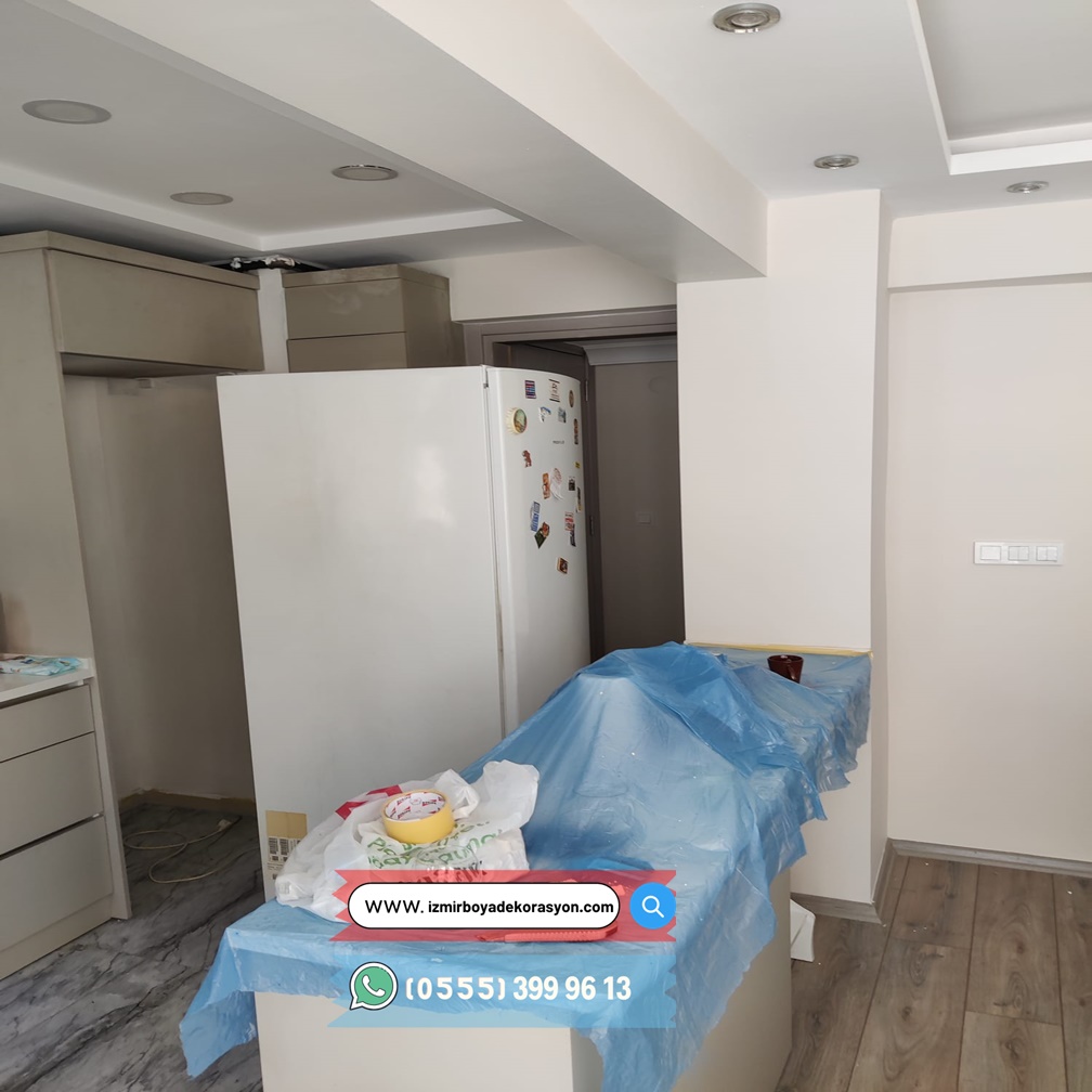 Boyacı Ustası İzmir Alçı Sıva Asma Tavan Kartonpiyer Boya İşleri