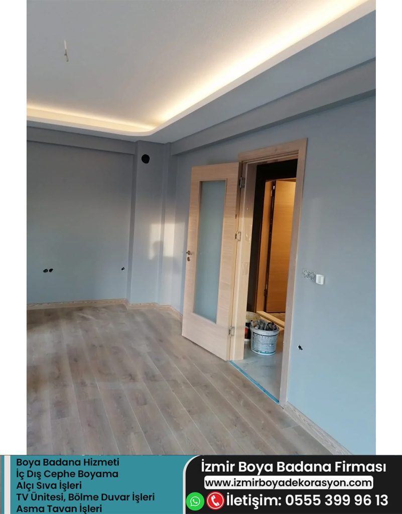 Boyacı Ustası İzmir Alçı Sıva Asma Tavan Kartonpiyer Boya İşleri