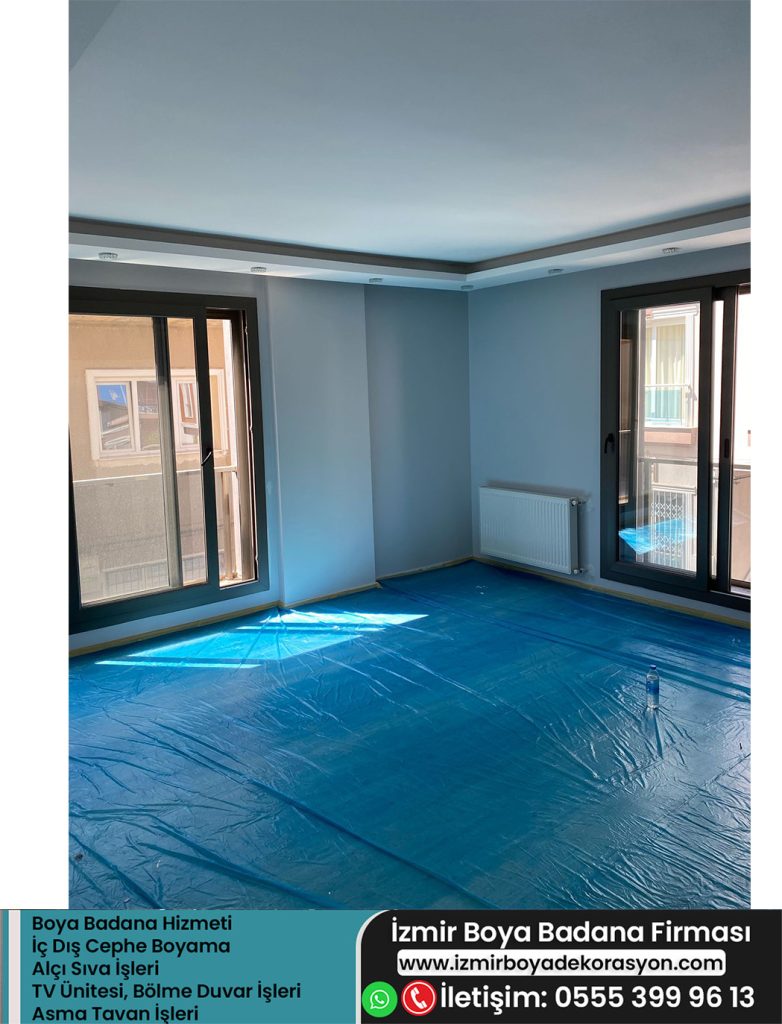 Boyacı Ustası İzmir Alçı Sıva Asma Tavan Kartonpiyer Boya İşleri